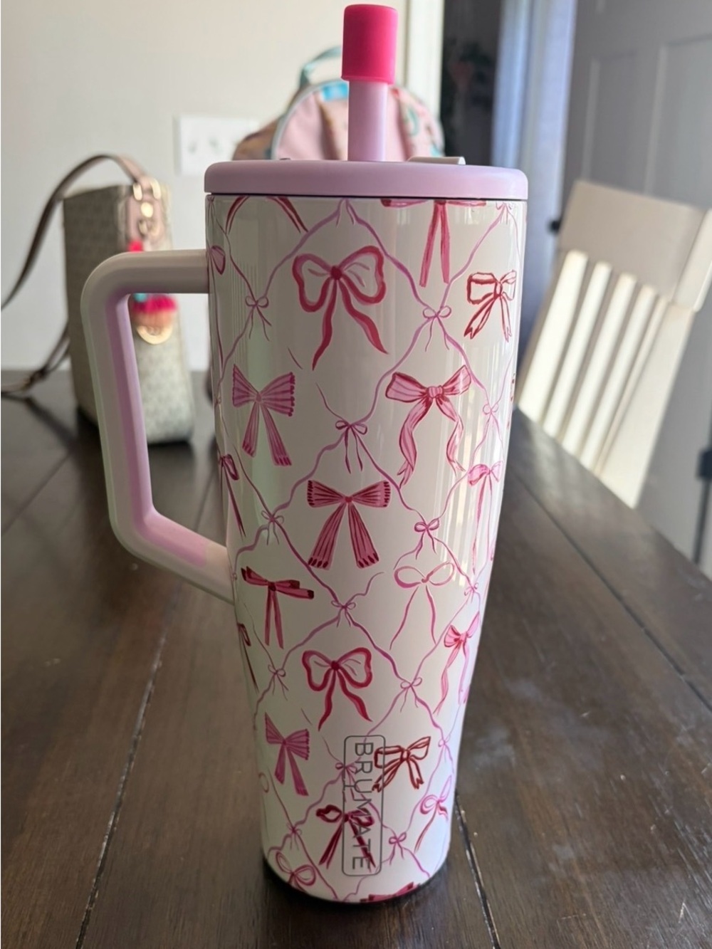 40oz Brumate Bow Tumbler